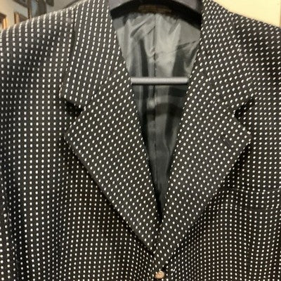 Vtg Zarelli Sport Coat Blazer 46 R