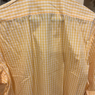 Domani Men’s 100% luxury cotton Long Sleeve Button Dress Shirt 17. 5
